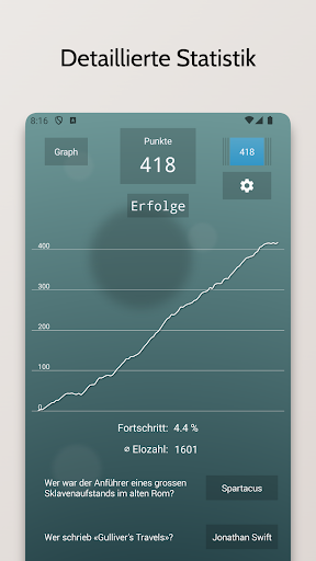 Endlos-Quiz Pro Screenshot