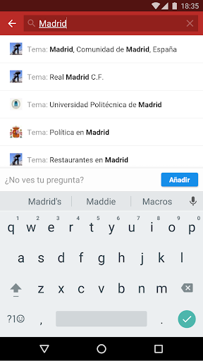 Captura de pantalla de Quora