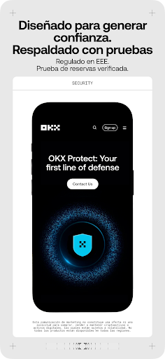 Captura de pantalla de OKX: Compra Bitcoin & cripto