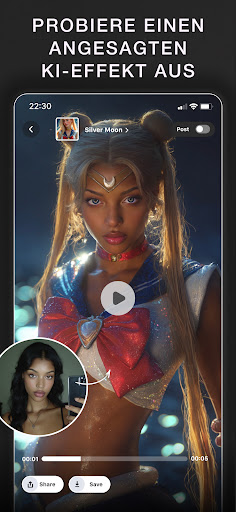 Glam AI Video & Foto Erstellen Screenshot