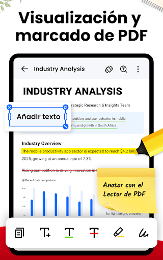 Captura de pantalla de Lector PDF - Visor de PDF