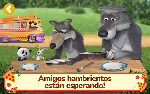 Captura de pantalla de Masha y el Oso Juegos de Pizza