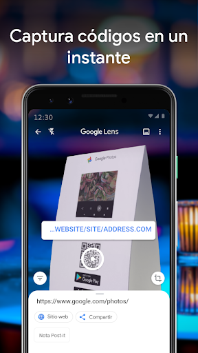 Captura de pantalla de Google Lens