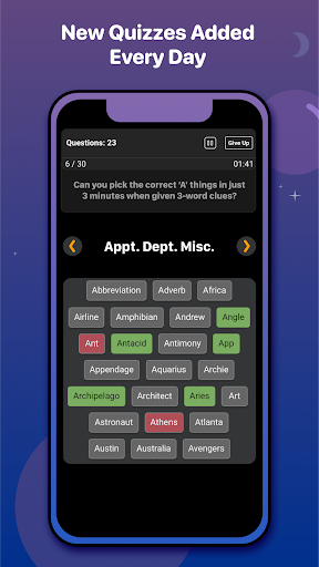Captura de pantalla de Sporcle : Play Trivia Quizzes