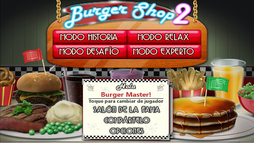 Captura de pantalla de Burger Shop 2 Deluxe