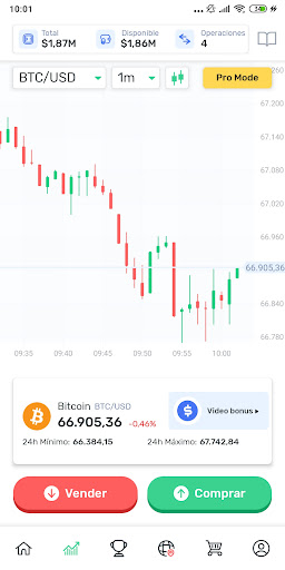 Captura de pantalla de Cryptomania Simulador