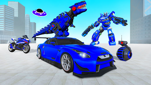 Captura de pantalla de Dino Transform Robot Games