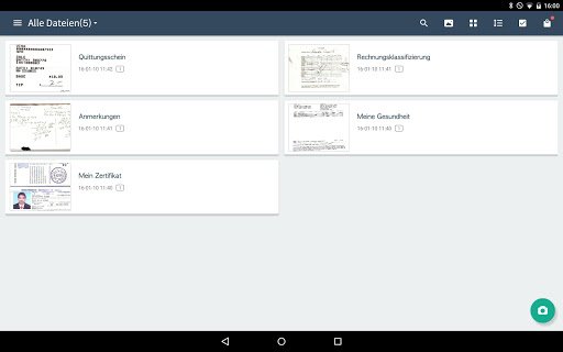 CamScanner - PDF-Scanner-App Screenshot