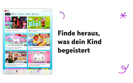 YouTube Kids Screenshot