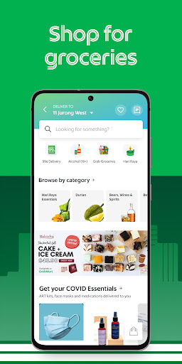 Grab - Taxi & Food Delivery Screenshot