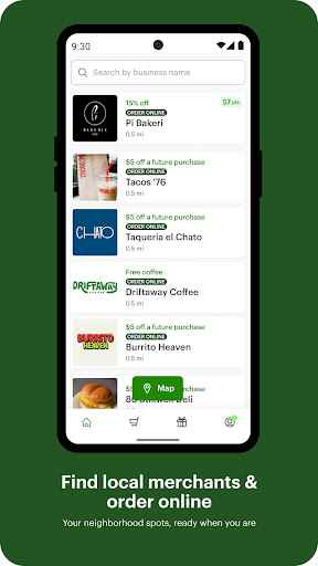 Captura de pantalla de Clover: Perks and Order Ahead