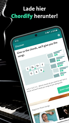 Chordify: Akkorde & Stimmgerät Screenshot