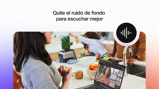 Captura de pantalla de Webex Meetings