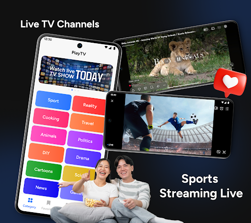 PlayTV: Live Sports TV & Shows Screenshot