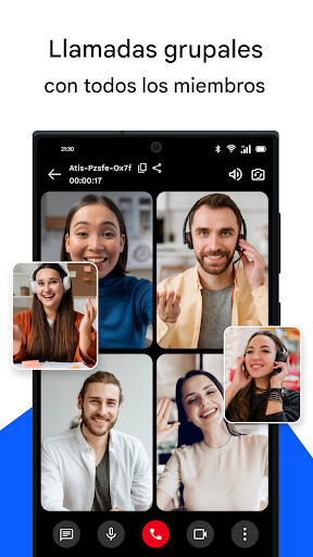 Captura de pantalla de Reunión - Reunión por video