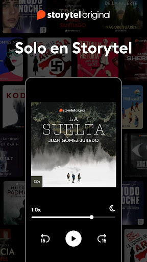 Captura de pantalla de Storytel: Audiolibros y libros