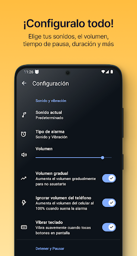 Captura de pantalla de Alarma Simple