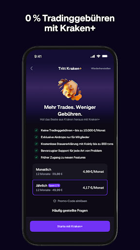 Kraken: Crypto und Bitcoin BTC Screenshot