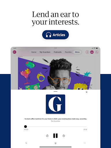 Captura de pantalla de The Guardian - UK & World News