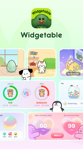 Widgetable: Beste & Paare Screenshot
