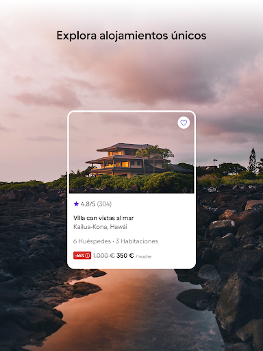 Captura de pantalla de Alquiler vacacional - HomeToGo