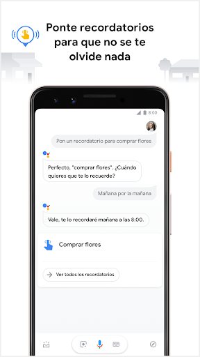 Captura de pantalla de Asistente de Google