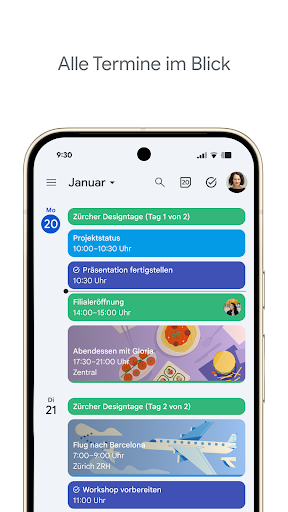 Google Kalender Screenshot