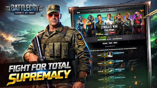 BattleCry: World War Game RPG screenshot