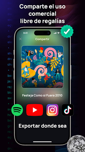 Captura de pantalla de Donna IA Generador de Música
