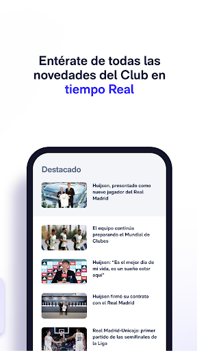 Captura de pantalla de Real Madrid