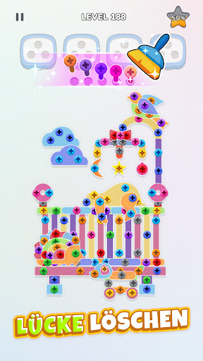 Unscrew Nuts Sort: Pin Puzzle Screenshot