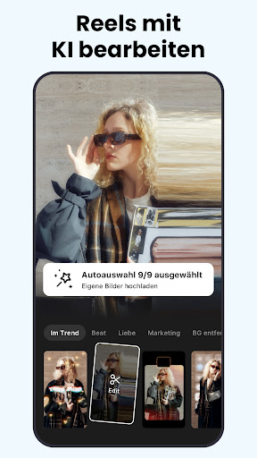 KI Video Bearbeiten - inMelo Screenshot