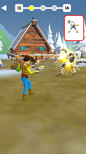 Captura de pantalla de Pose Fight 3D