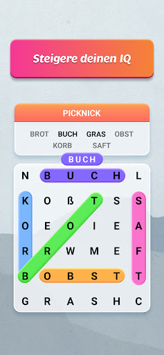 Wortsuche Wortspiel Screenshot
