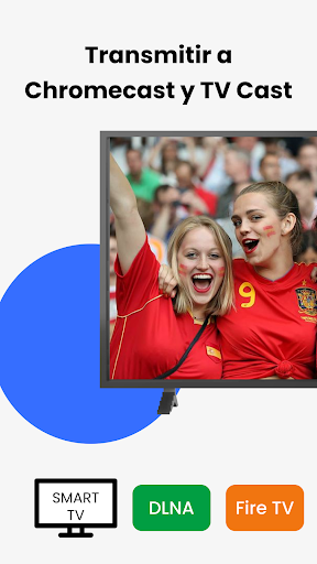 Captura de pantalla de Transmitir teléfono a TV