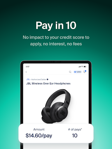 Perpay - Shop and Build Credit screenshot