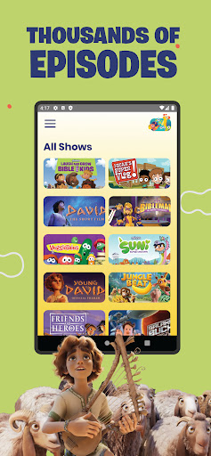 Captura de pantalla de Minno - Kids Bible Videos