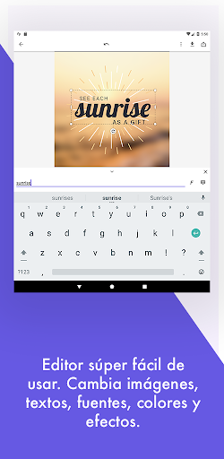 Captura de pantalla de Desygner: Diseño Gráfico Fácil