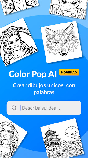 Captura de pantalla de Color Pop - Libro de colorear