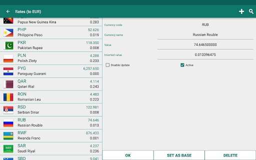 Currency Converter Plus screenshot