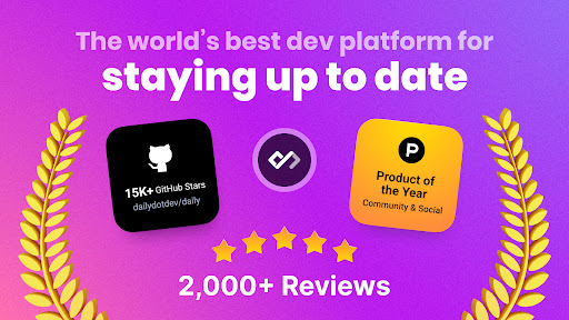 Captura de pantalla de daily.dev - stay up to date