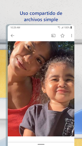 Captura de pantalla de Microsoft OneDrive