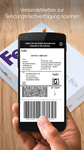 FedEx Mobile Screenshot