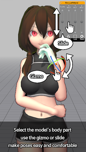 Captura de pantalla de Easy Pose - 3D pose making app