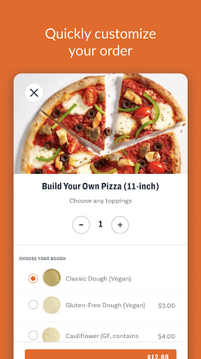 Captura de pantalla de Blaze Pizza