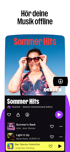 Deezer: Musik & Hörbücher Screenshot