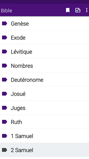 Bible en français courant screenshot