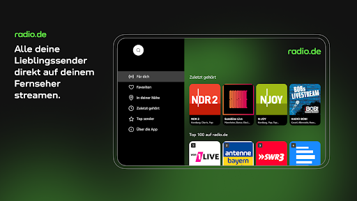 radio.de - Radio und Podcast Screenshot