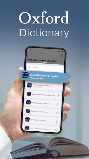 Captura de pantalla de Oxford Dictionary