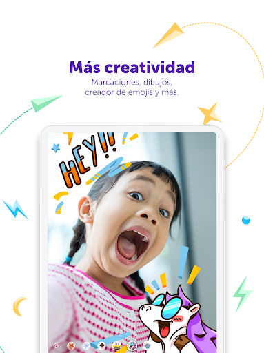 Captura de pantalla de Kinzoo Chat para Familias